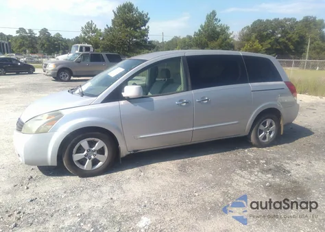 2008 Nissan Quest 3.5 z USA, uszkodzony, nr VIN 5N1BV28U18N105640